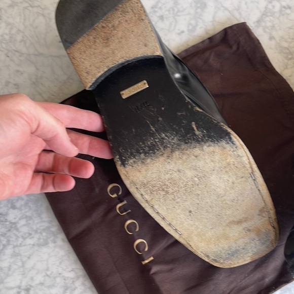 Men's authentic Gucci loafers size 11.5. Very comfortable and square toe. - Picture 4 of 9
